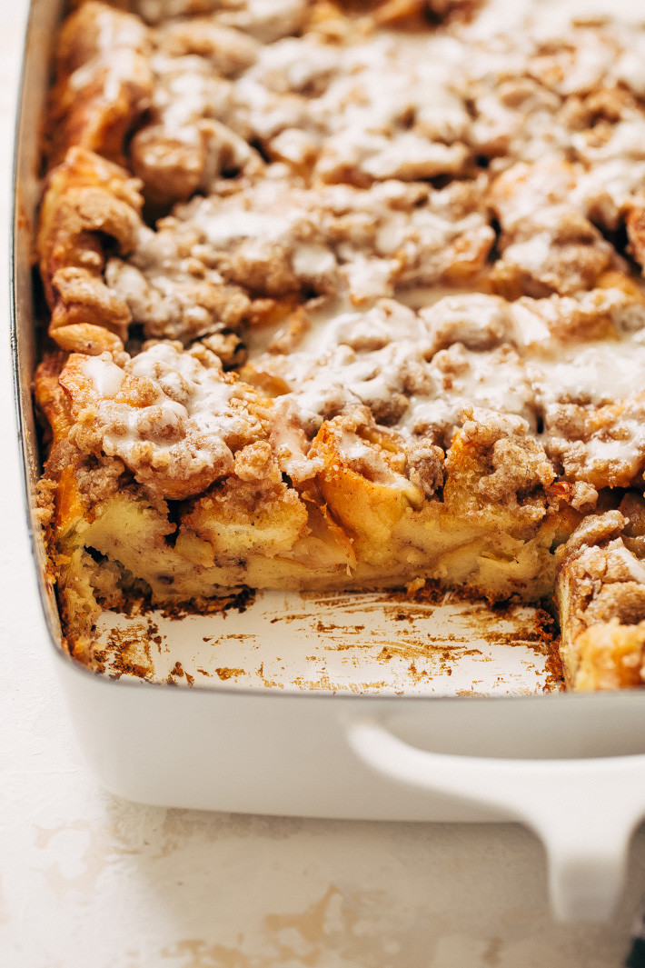 Apple French Toast Bake
 Apple Pie French Toast Bake or Casserole Recipe