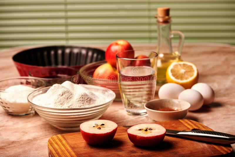Apple Pie Cook Time
 Products For Baking Traditional Apple Pie Preparation For