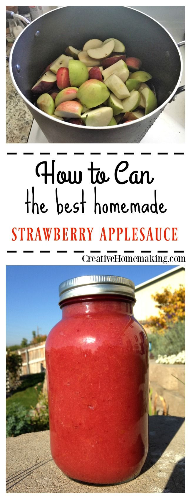 Applesauce Canning Recipe
 Canning Strawberry Applesauce