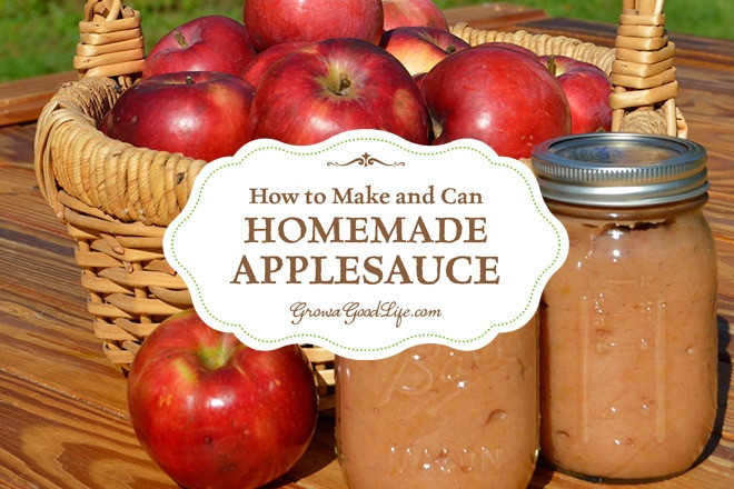 Applesauce Canning Recipe
 Homemade Applesauce for Canning