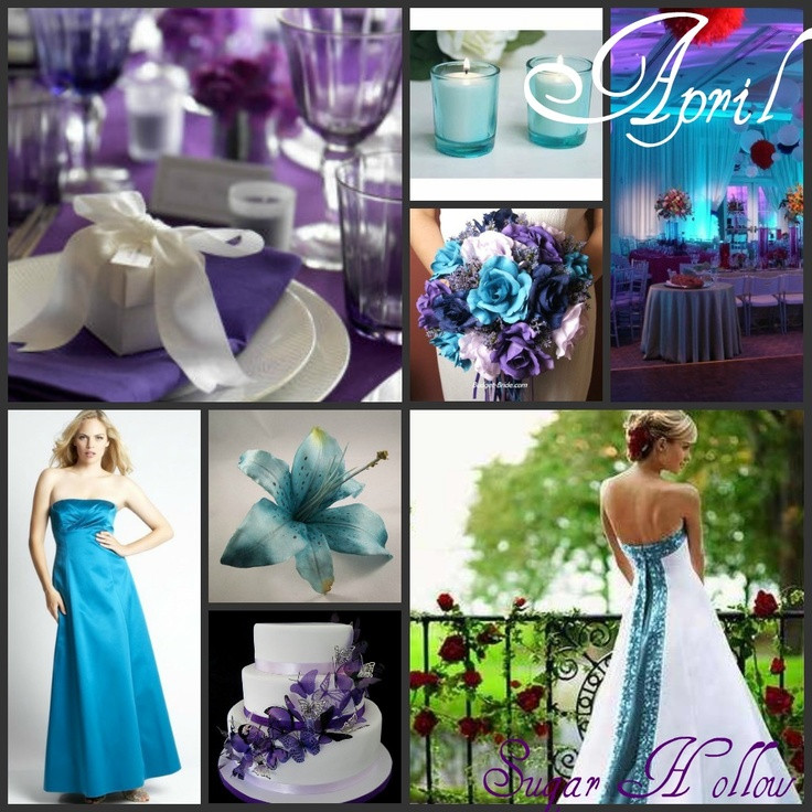 April Wedding Themes
 42 best images about Color By Month on Pinterest