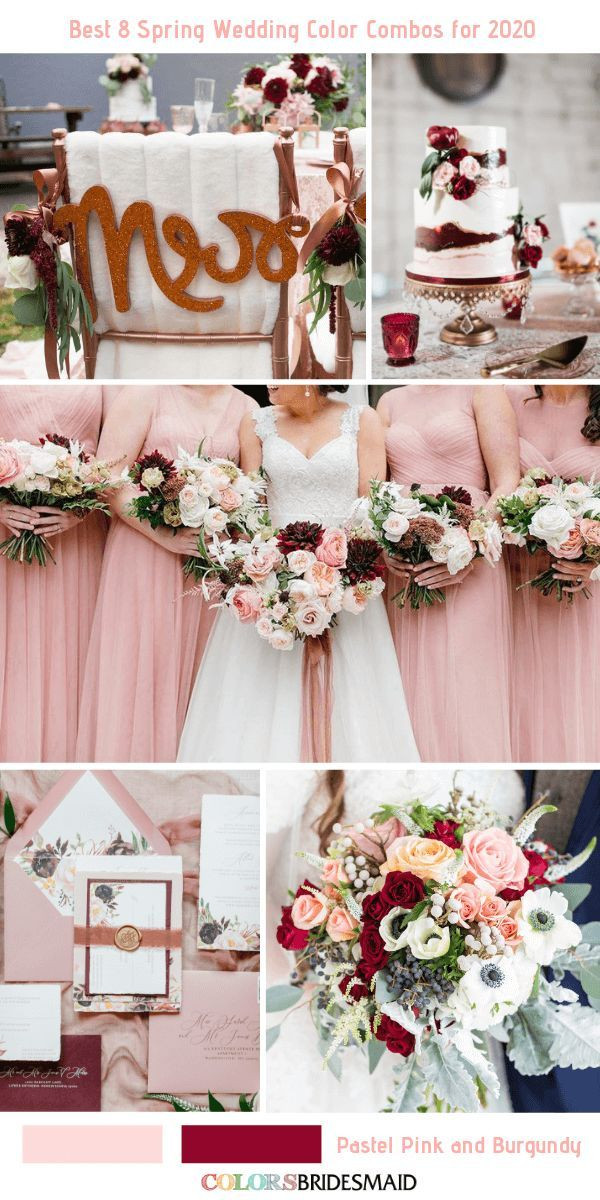 April Wedding Themes
 Best 8 Spring Wedding Color bos for 2020