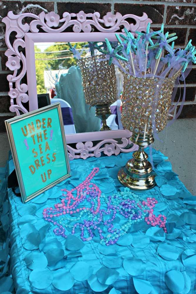 Ariel Mermaid Birthday Party Ideas
 Mermaids Ariel pirates Birthday Party Ideas