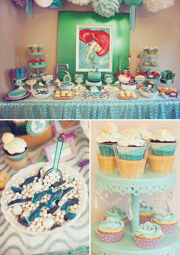 Ariel Mermaid Birthday Party Ideas
 DIYed Ariel Themed Little Mermaid Birthday Party