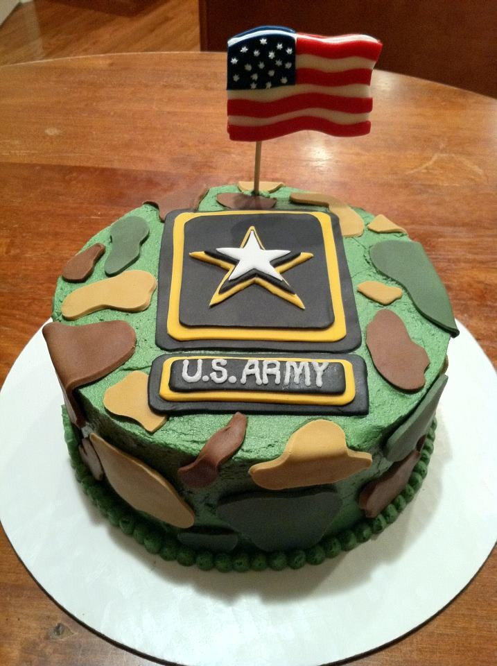 Army Birthday Cake
 MilitaryMonday Army Birthday More than Just Cake