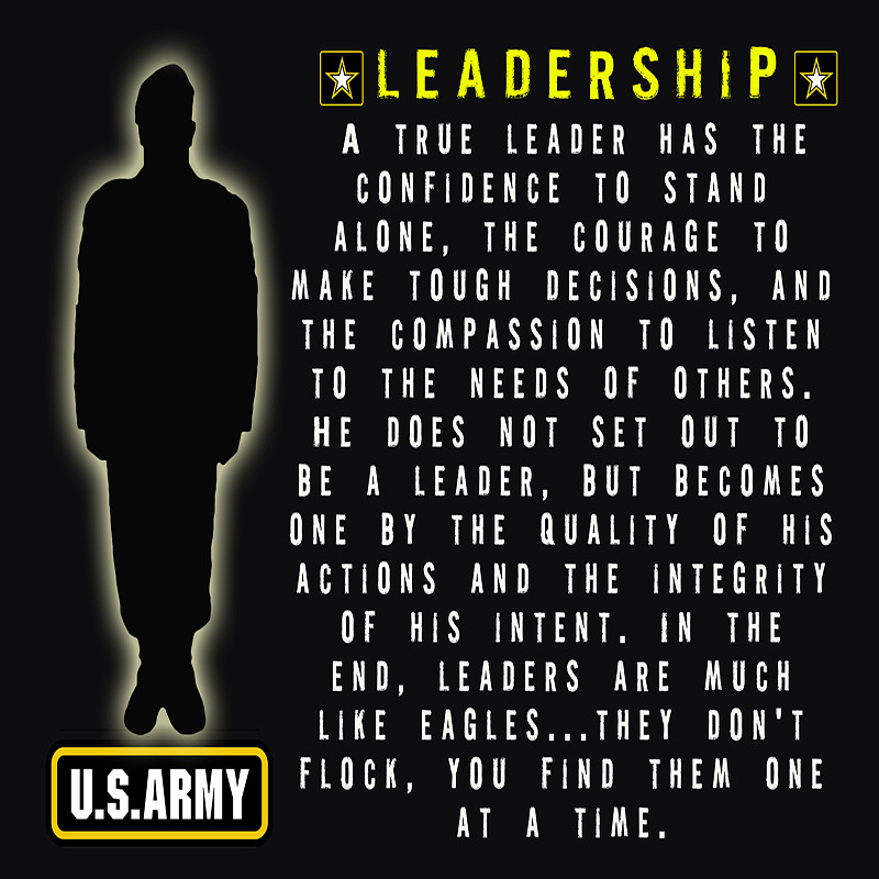 Army Leadership Quotes
 Quotes about Army leadership 23 quotes