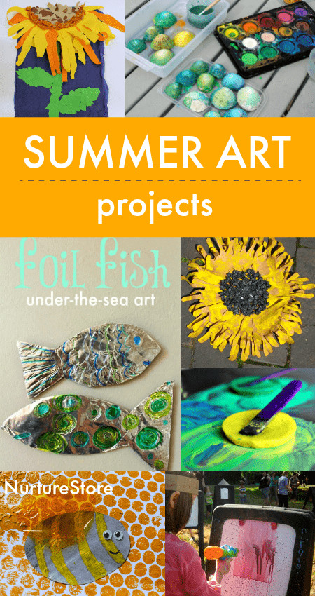 Art Activities For Kids
 20 summer art activities for children NurtureStore