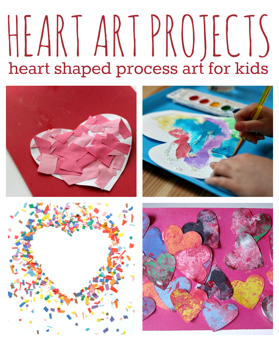 Art Activities For Kids
 11 Heart Art Projects For Kids No Time For Flash Cards