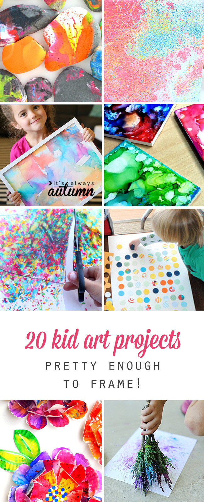 Art Project Ideas For Kids
 20 kid art projects pretty enough to frame It s Always