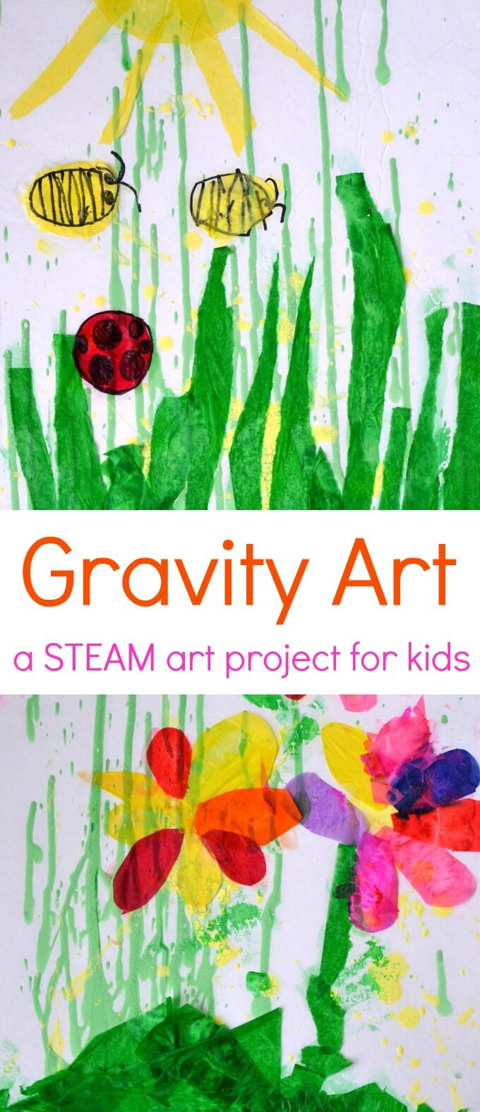 Art Project Ideas For Kids
 Gravity Painting A STEAM Art Project for Kids