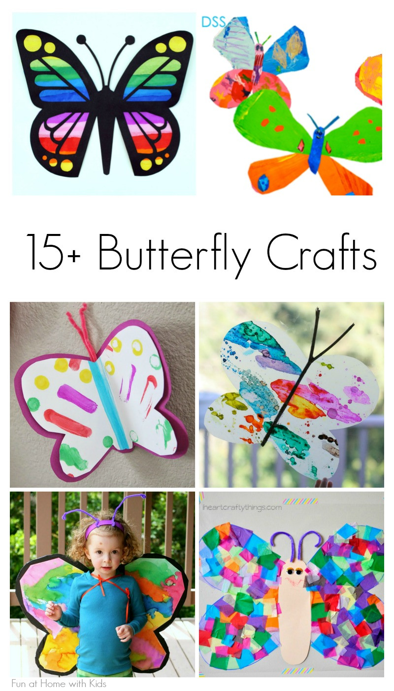 Art Projects For Kids At Home
 15 Spring Butterfly Crafts for Kids