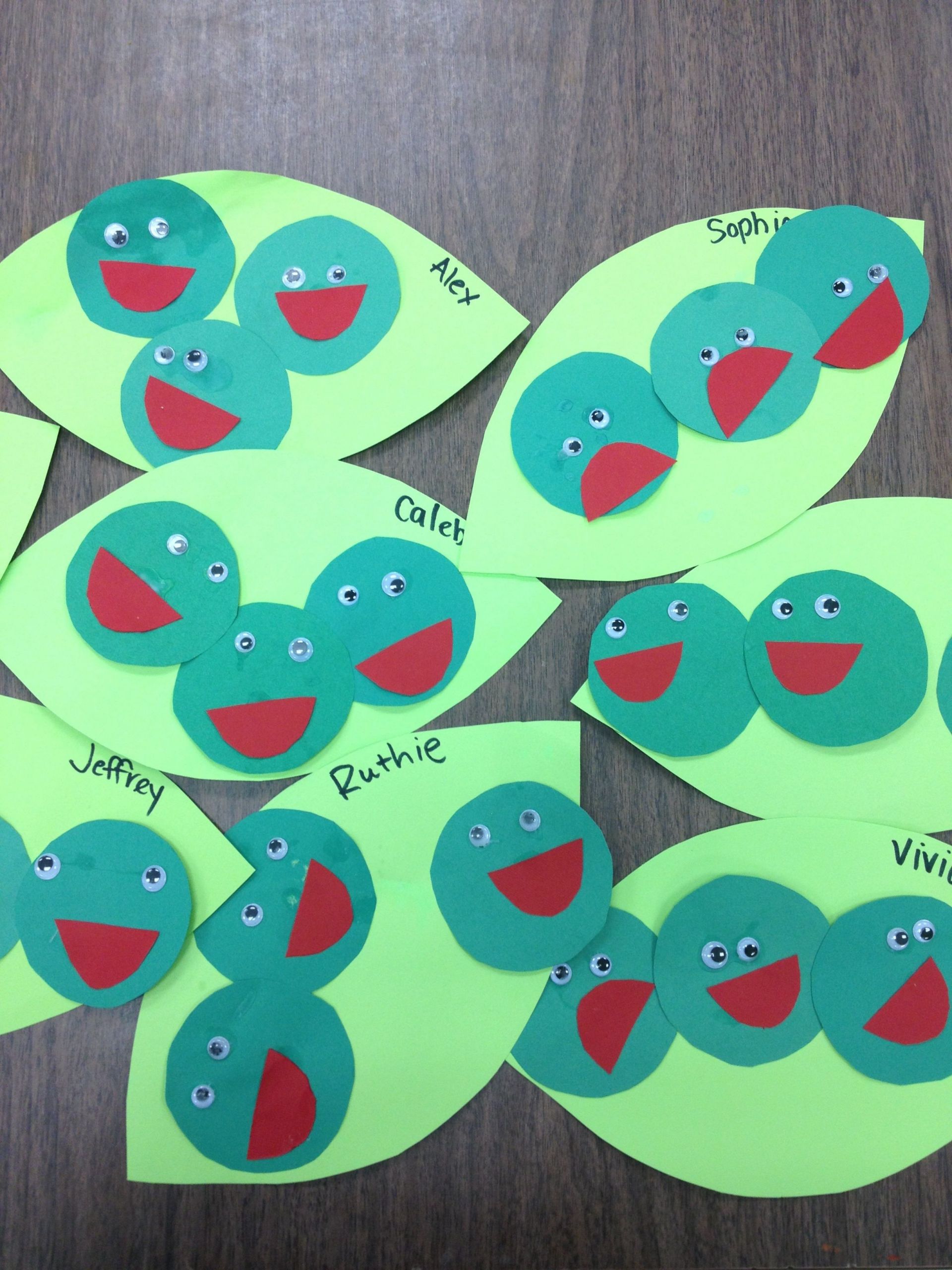 Art Projects For Little Kids
 Little pea art project