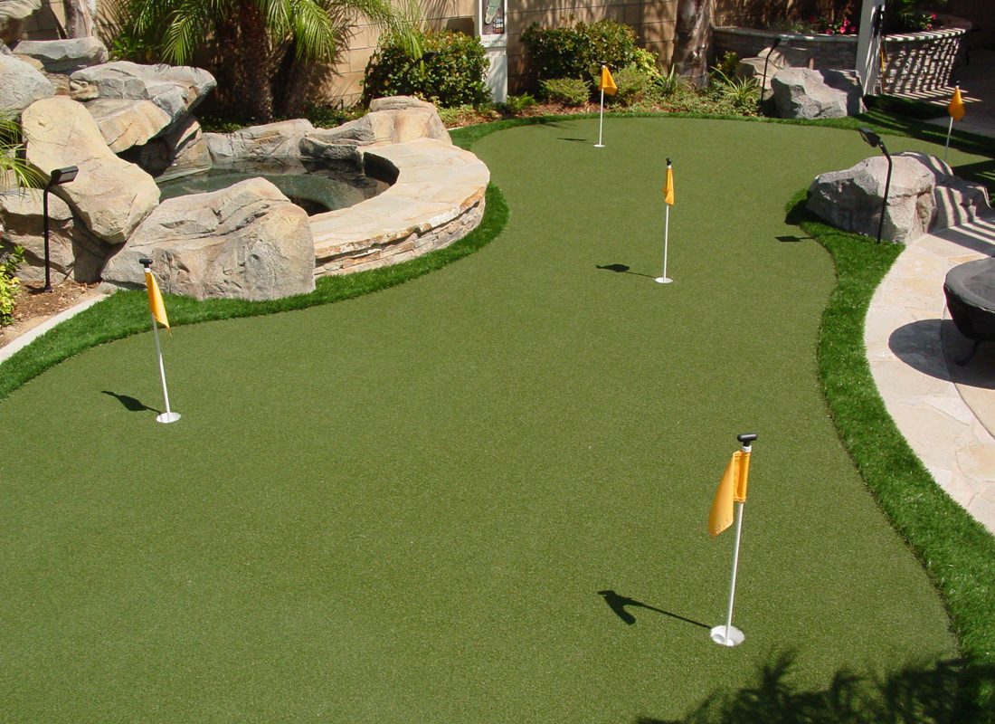 Artificial Putting Green Backyard
 Best Putting Green San Diego Installer Water Wise Grass