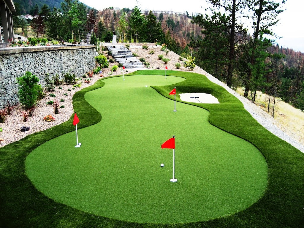 Artificial Putting Green Backyard
 Conveniently Putt Your Way to Better Golf