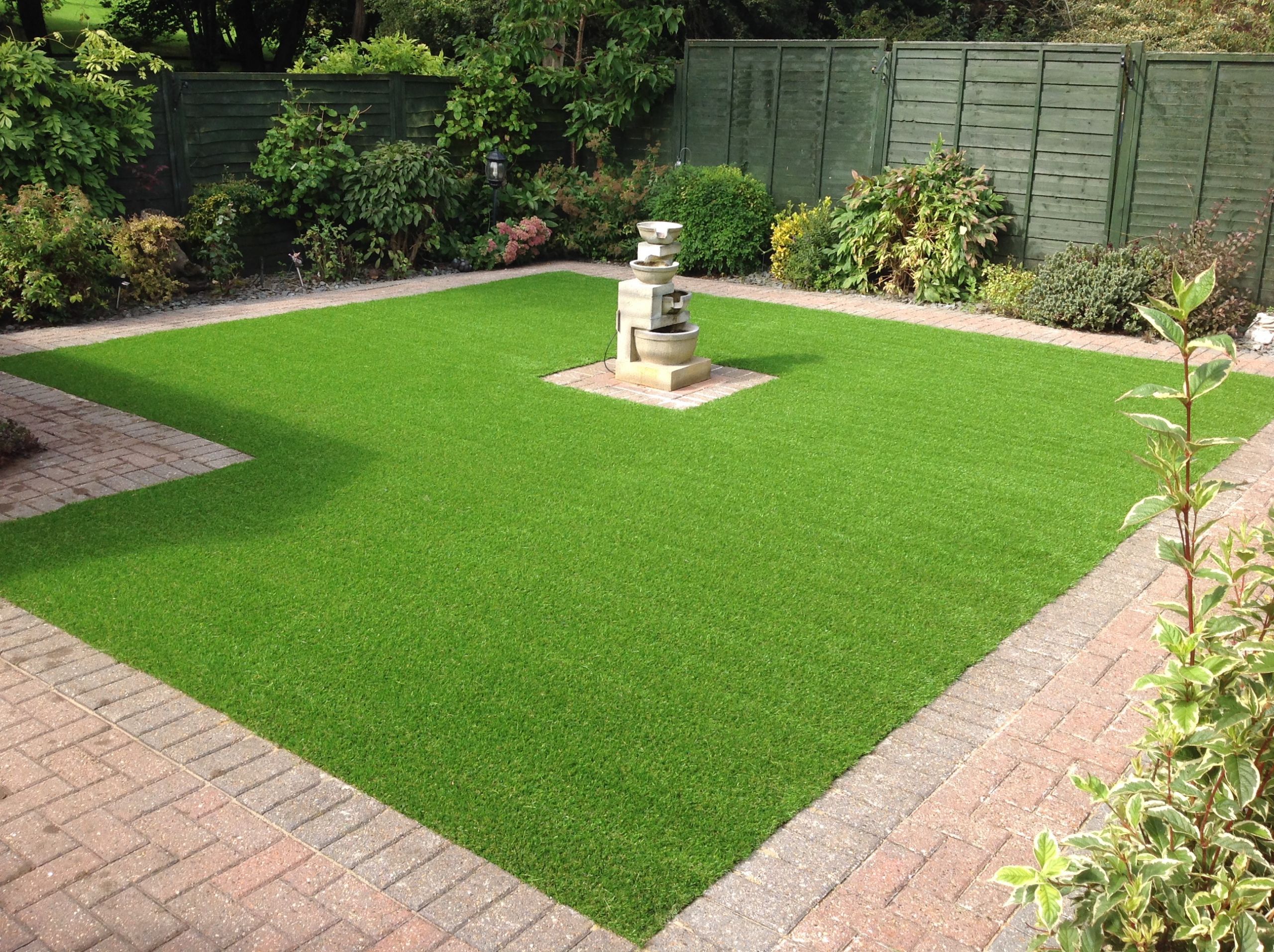 Artificial Turf Backyard
 Kent Artificial Grass Installations from Perfectly Green