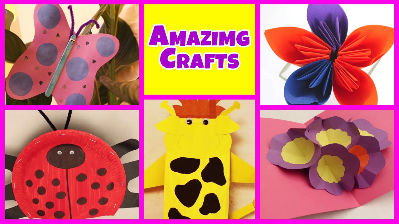 Arts And Crafts Easy Ideas For Kids
 Amazing Arts and Crafts Collection