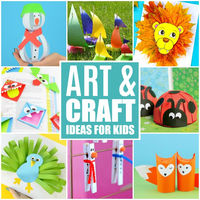 Arts And Crafts For Children
 Crafts For Kids Tons of Art and Craft Ideas for Kids to