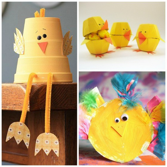 Arts And Crafts For Children
 12 Easy Adorable Easter Chick Crafts Happy Hooligans