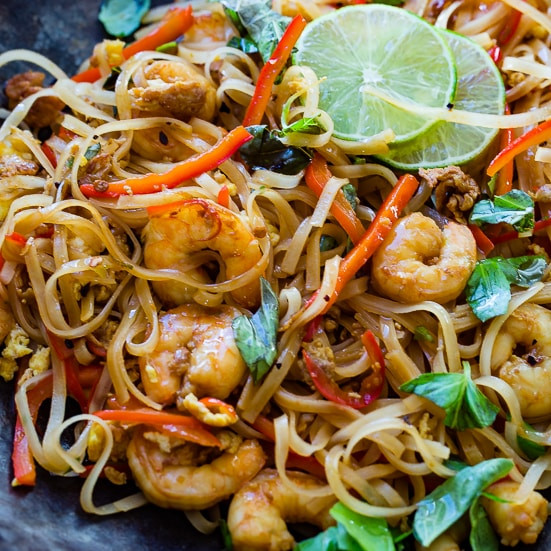 Asian Shrimp Noodles
 e Pan Simple Asian Shrimp Noodles Oh Sweet Basil