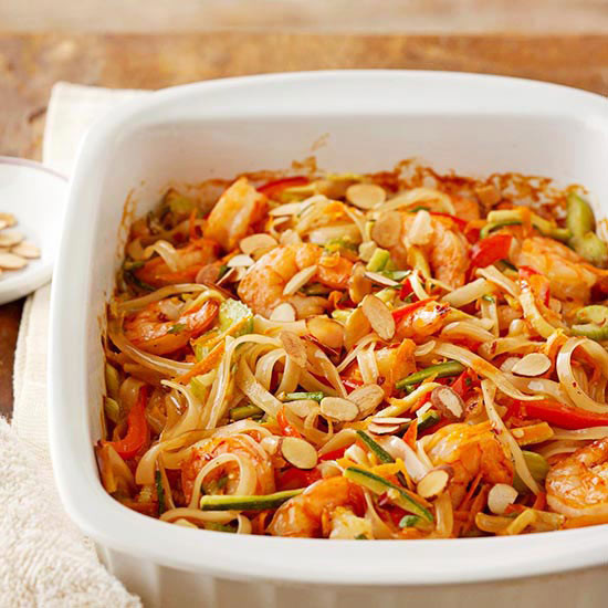 Asian Shrimp Noodles
 Asian Shrimp and Noodles