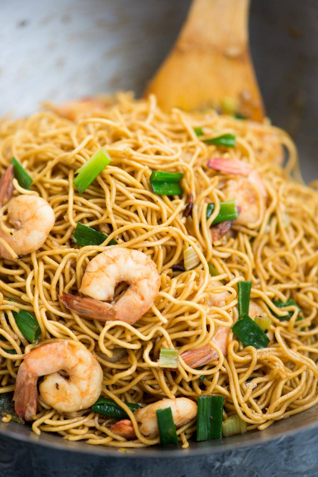 Asian Shrimp Noodles
 ASIAN SHRIMP GARLIC NOODLES The flavours of kitchen