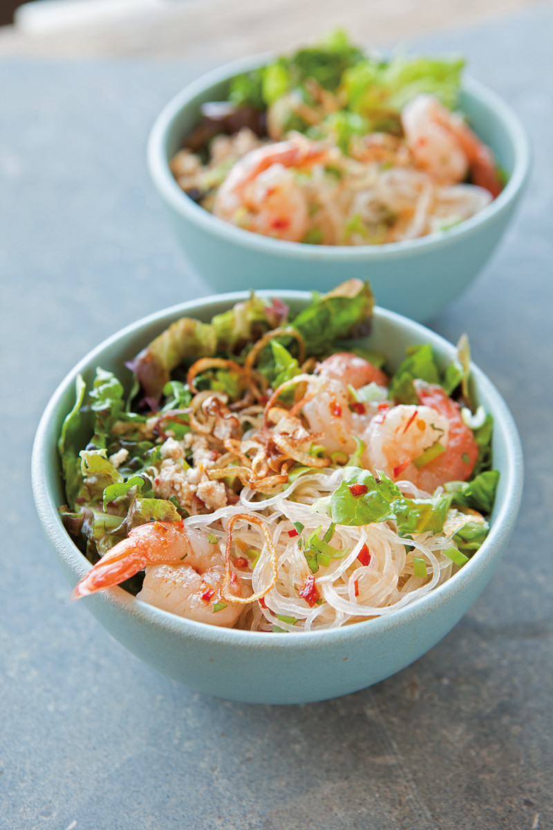 Asian Shrimp Noodles
 Recipe Roundup Asian Noodles