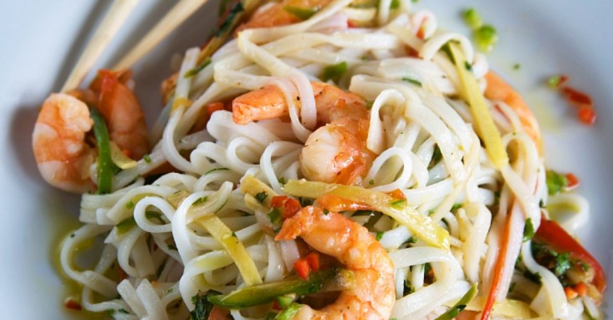 Asian Shrimp Noodles
 Asian Noodles with Shrimp recipe