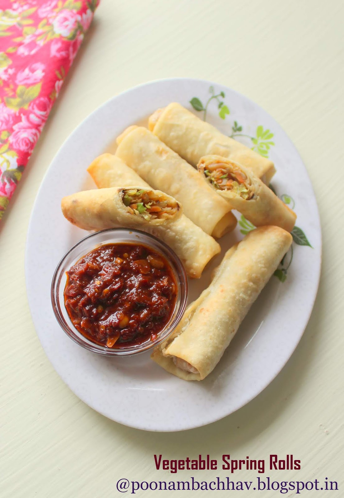 Asian Spring Roll Recipes
 Annapurna Ve able Spring Rolls Indo Chinese Asian