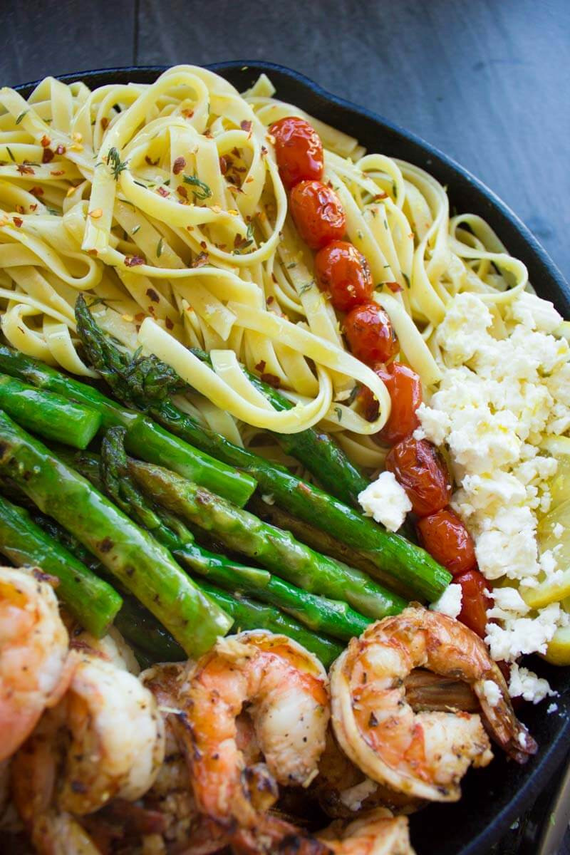 Asparagus Shrimp Pasta
 Asparagus Shrimp Pasta Dinner Easy Peasy Meals