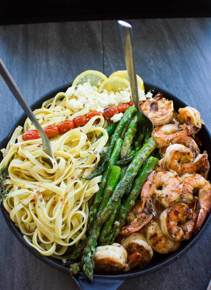 Asparagus Shrimp Pasta
 Asparagus Shrimp Pasta Dinner Easy Peasy Meals