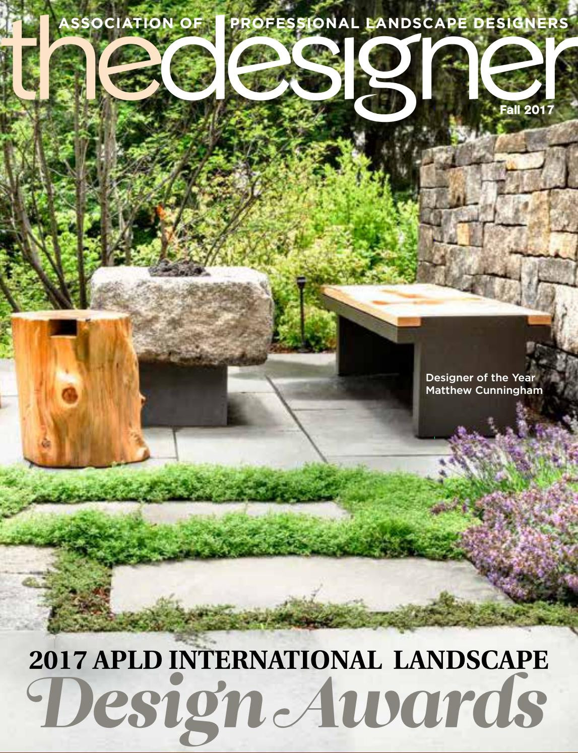 Association Of Professional Landscape Designers
 The Designer – Fall 2017 by Association of Professional