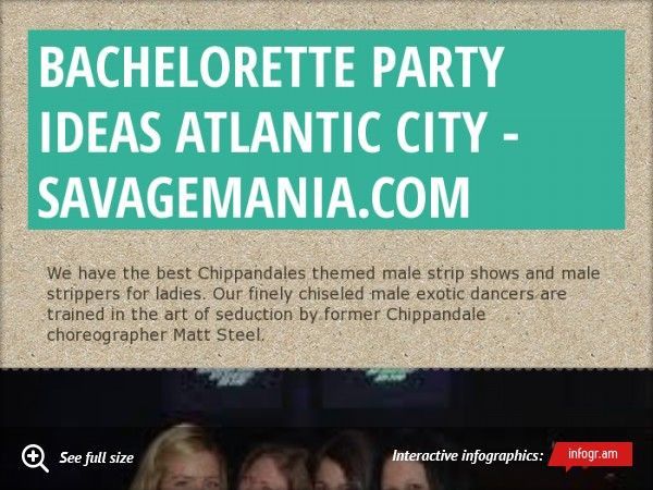 Atlantic City Bachelorette Party Ideas
 Bachelorette Party Ideas Atlantic City Savagemania