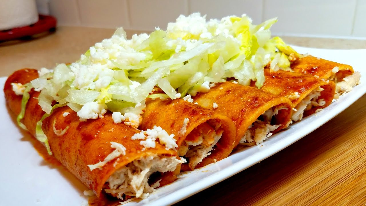 Authentic Mexican Enchiladas
 Easy Red Enchiladas