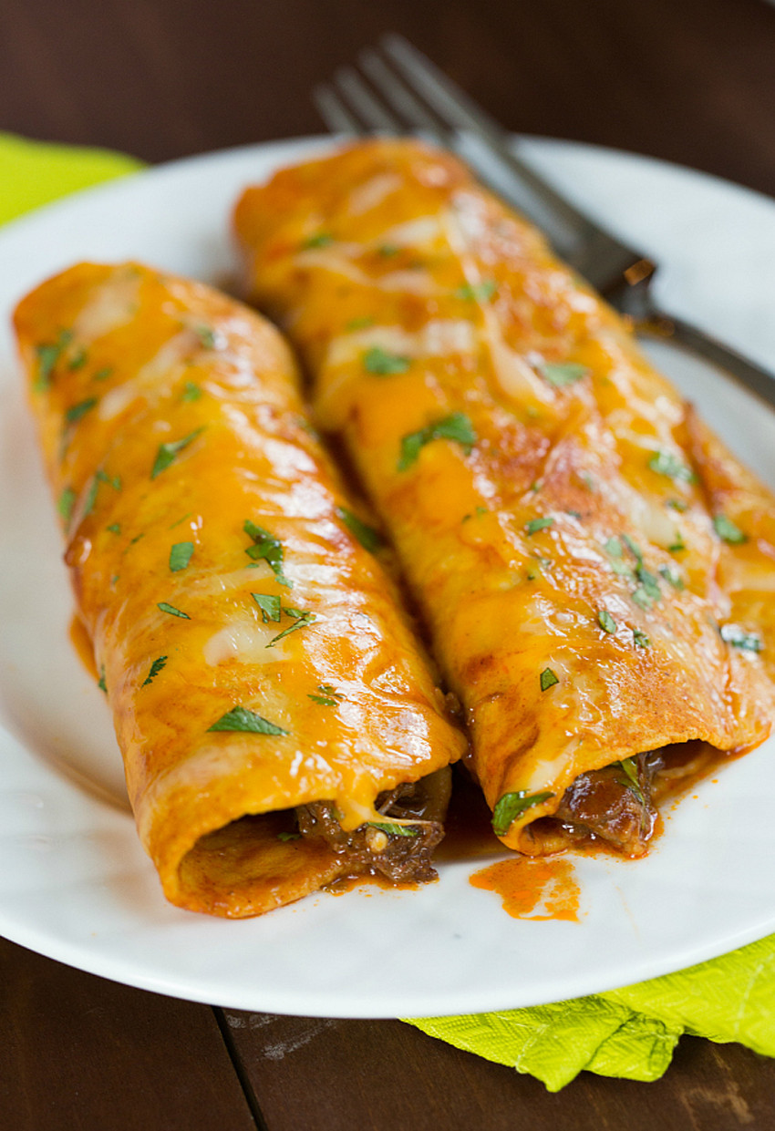 Authentic Mexican Enchiladas
 EASY BEEF ENCHILADAS Mexipes