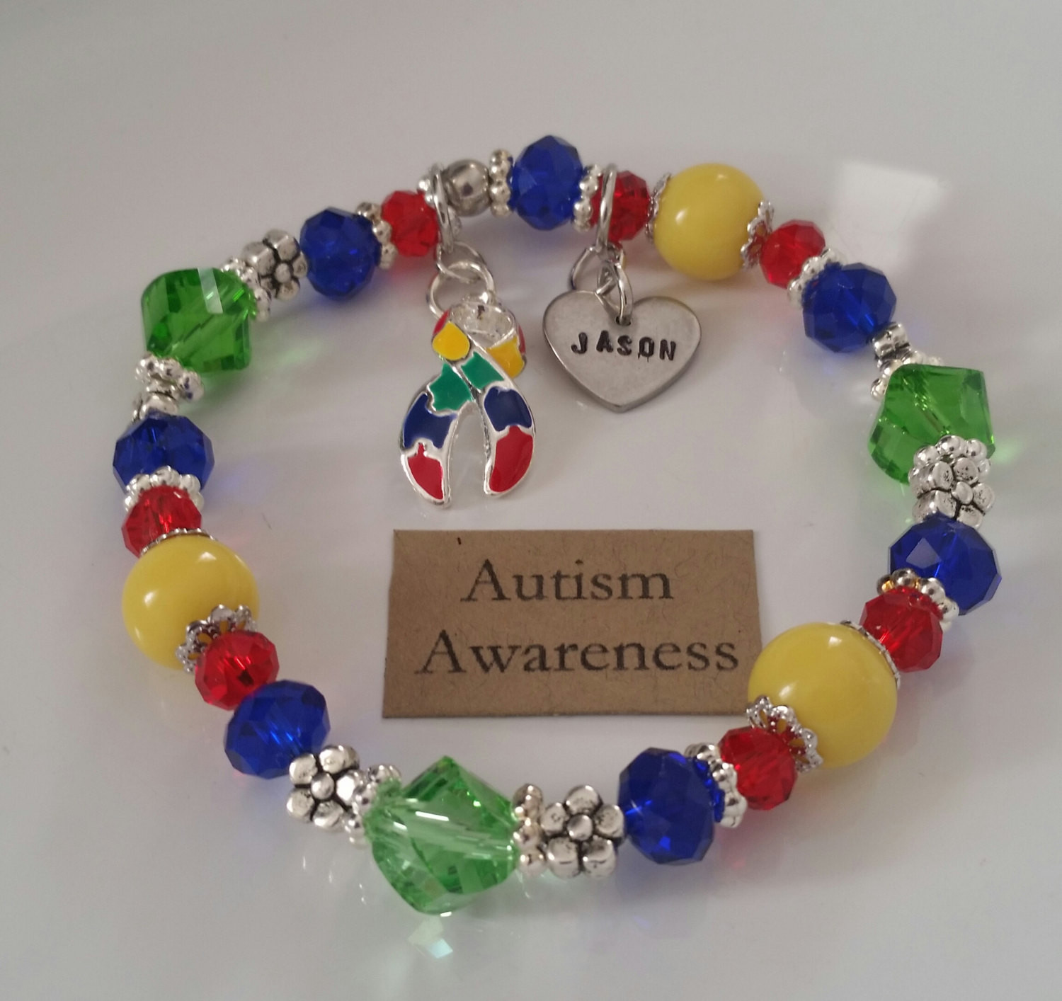 Autism Awareness Bracelet
 Autism Bracelet autism jewelryautismstretchy