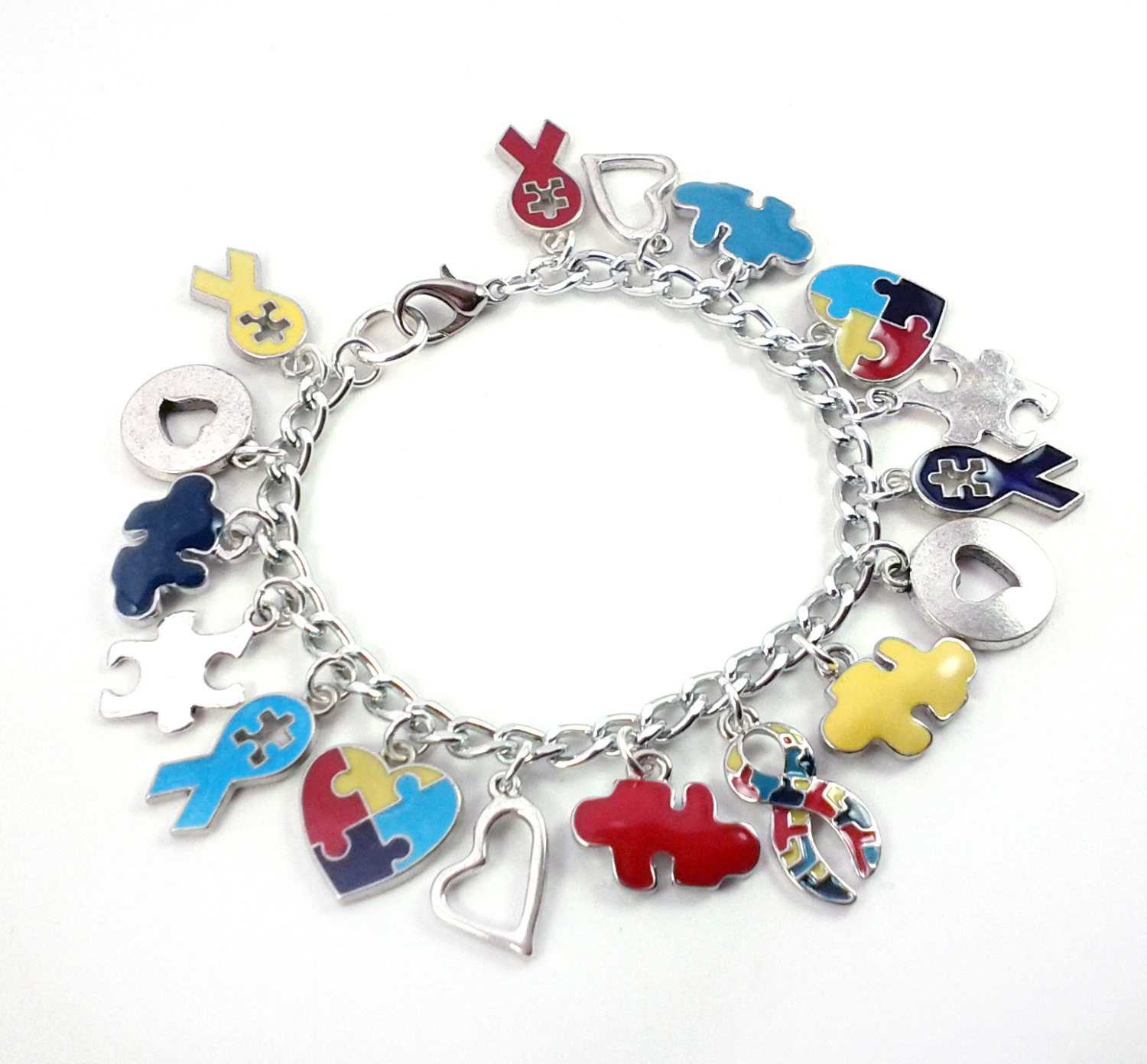 Autism Awareness Bracelet
 Autism Awareness Charm Bracelet