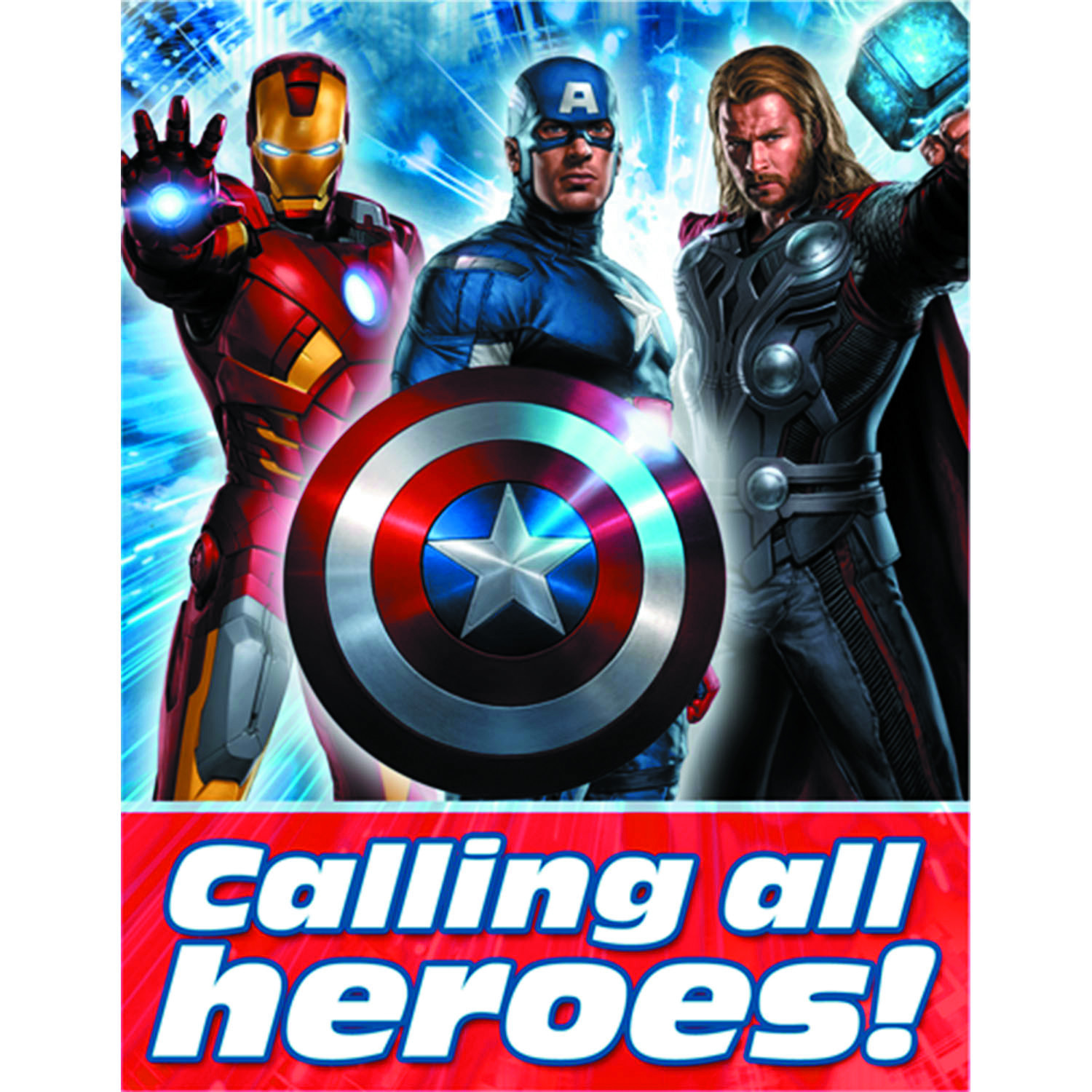 Avengers Birthday Invitations
 PREVIEWSworld AVENGERS PARTY INVITATIONS 8PK C 0 1 3