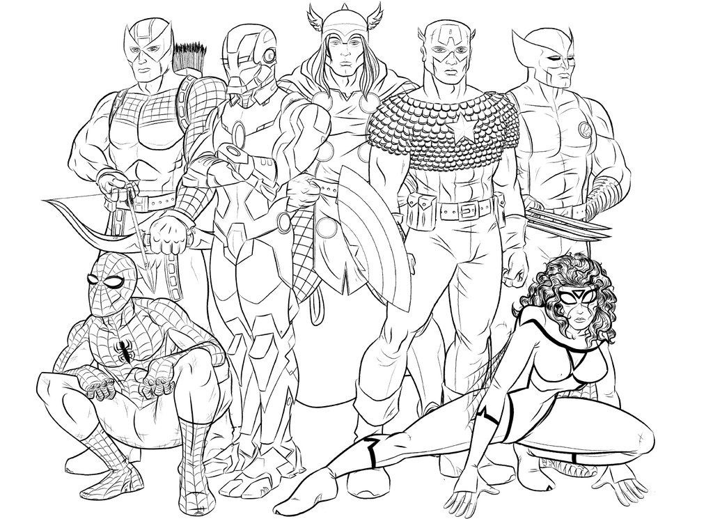 Avengers Coloring Pages For Kids
 Avengers Coloring Pages Best Coloring Pages For Kids