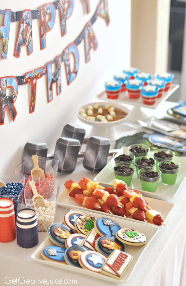 Avengers Themed Birthday Party Ideas
 Avengers Party Ideas Creative Juice