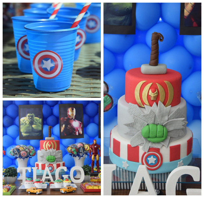 Avengers Themed Birthday Party Ideas
 Kara s Party Ideas Avengers Themed Birthday Party