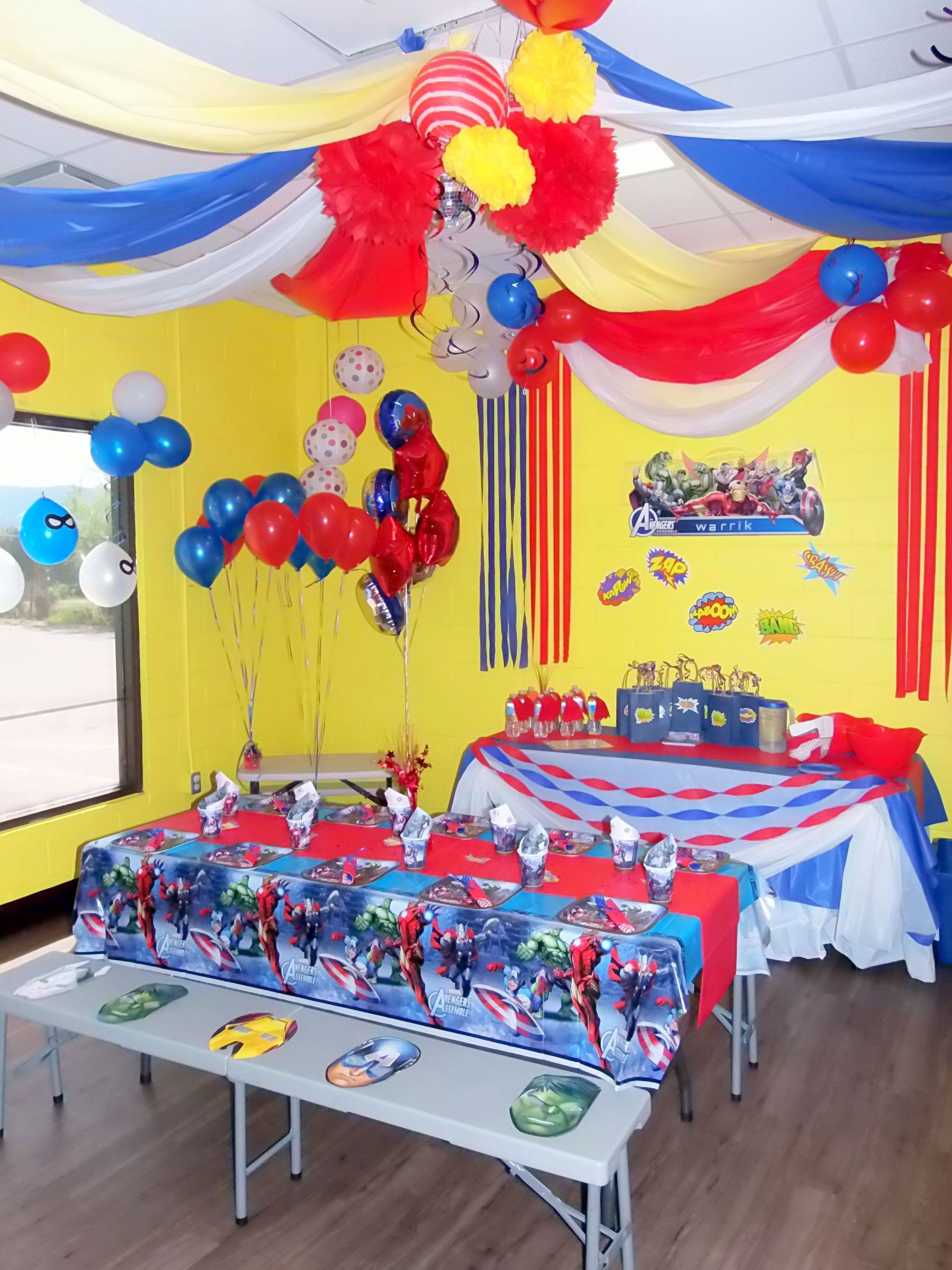 Avengers Themed Birthday Party Ideas
 Jump2It Avengers Themed Birthday party