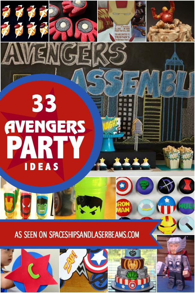 Avengers Themed Birthday Party Ideas
 33 of the Best Avengers Birthday Party Ideas on the Planet