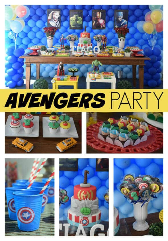Avengers Themed Birthday Party Ideas
 13 Best Boy s Birthday Party Ideas Spaceships and Laser