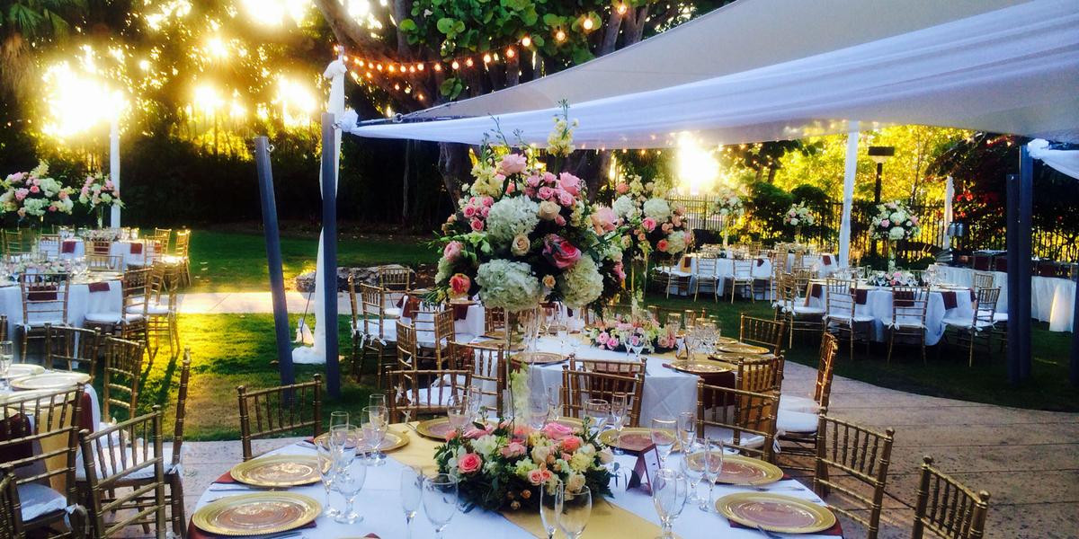 Average Cost Of Backyard Wedding
 Miami Beach Botanical Garden Weddings