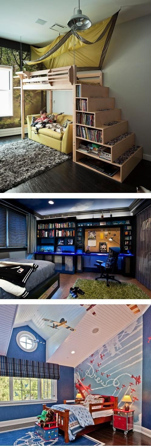 Awesome Boy Bedroom Ideas
 30 Awesome Teenage Boy Bedroom Ideas DesignBump