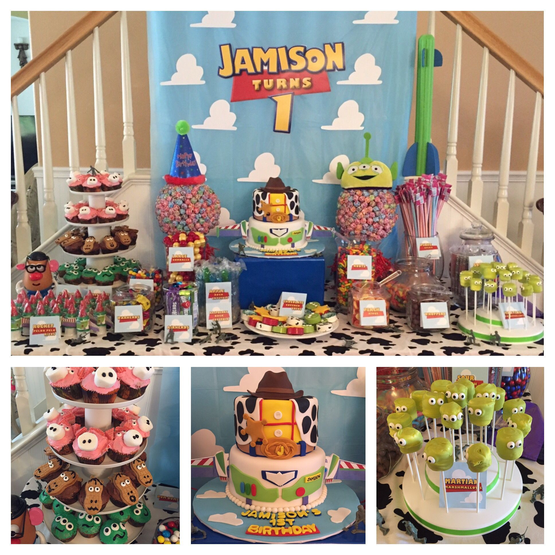 Baby 1St Birthday Party Places
 Toy Story Themed 1st Birthday Party Feels free to follow