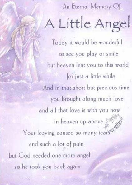 Baby Angel In Heaven Quotes
 134 best Beautiful Poems images on Pinterest