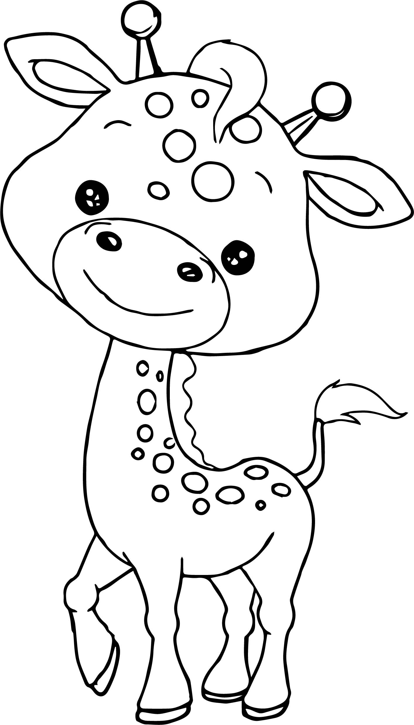 Baby Animals Coloring Book
 Baby Jungle Free Animal Coloring Page