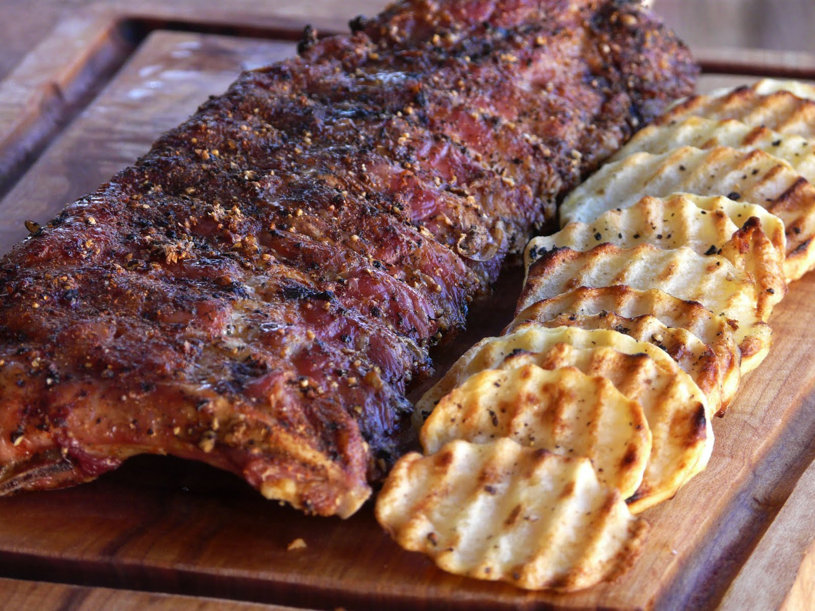 Baby Back Rib Recipes Grill
 Richie s Grilled Baby Back Ribs Recipe — Dishmaps