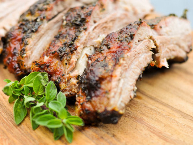 Baby Back Rib Recipes Grill
 Grilling Herb Encrusted Baby Back Ribs Recipe